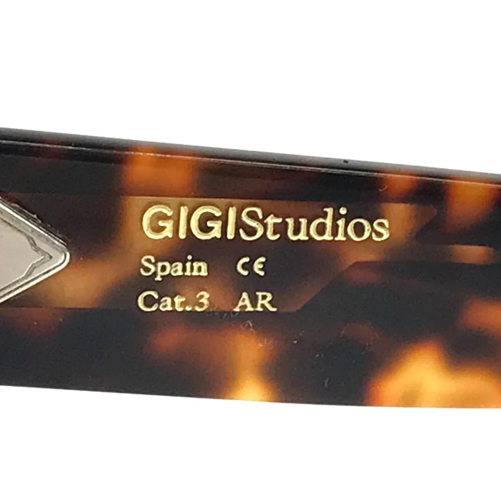 Gigi Studios Sunglasses GIOIA 6806/2 Dark Havana Frames w/ Gray Gradient Lenses